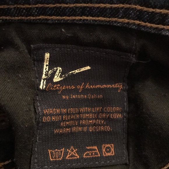 CITIZENS OF HUMANITY Jeans Size 30 - Picture 5 of 5